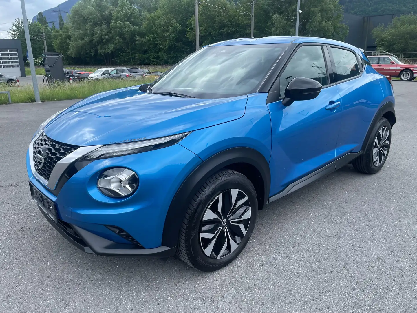 Nissan Juke 1,0 DIG-T Acenta Comfort Azul - 1