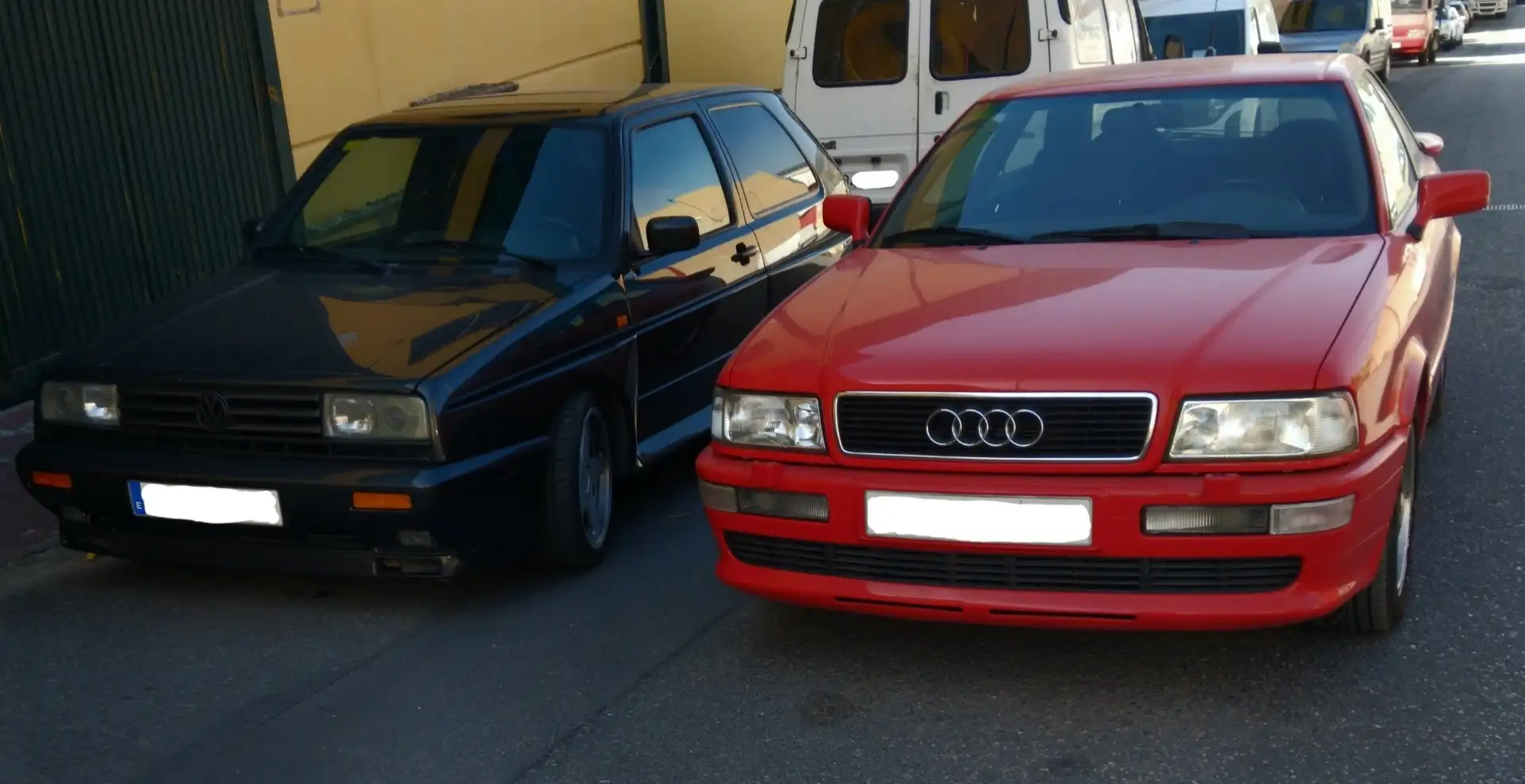 Audi S2 coupe Quattro Piros - 1