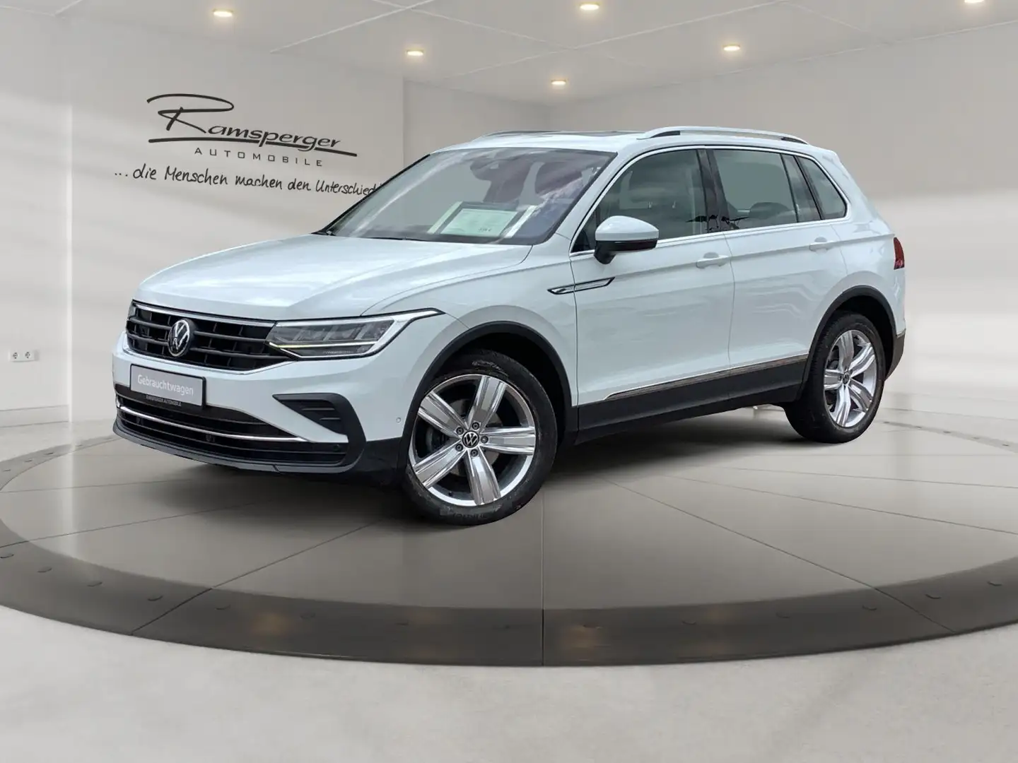 Volkswagen Tiguan 1.5 TSI Life AHK ACC Pano 19 Zoll Kamera Blanc - 2