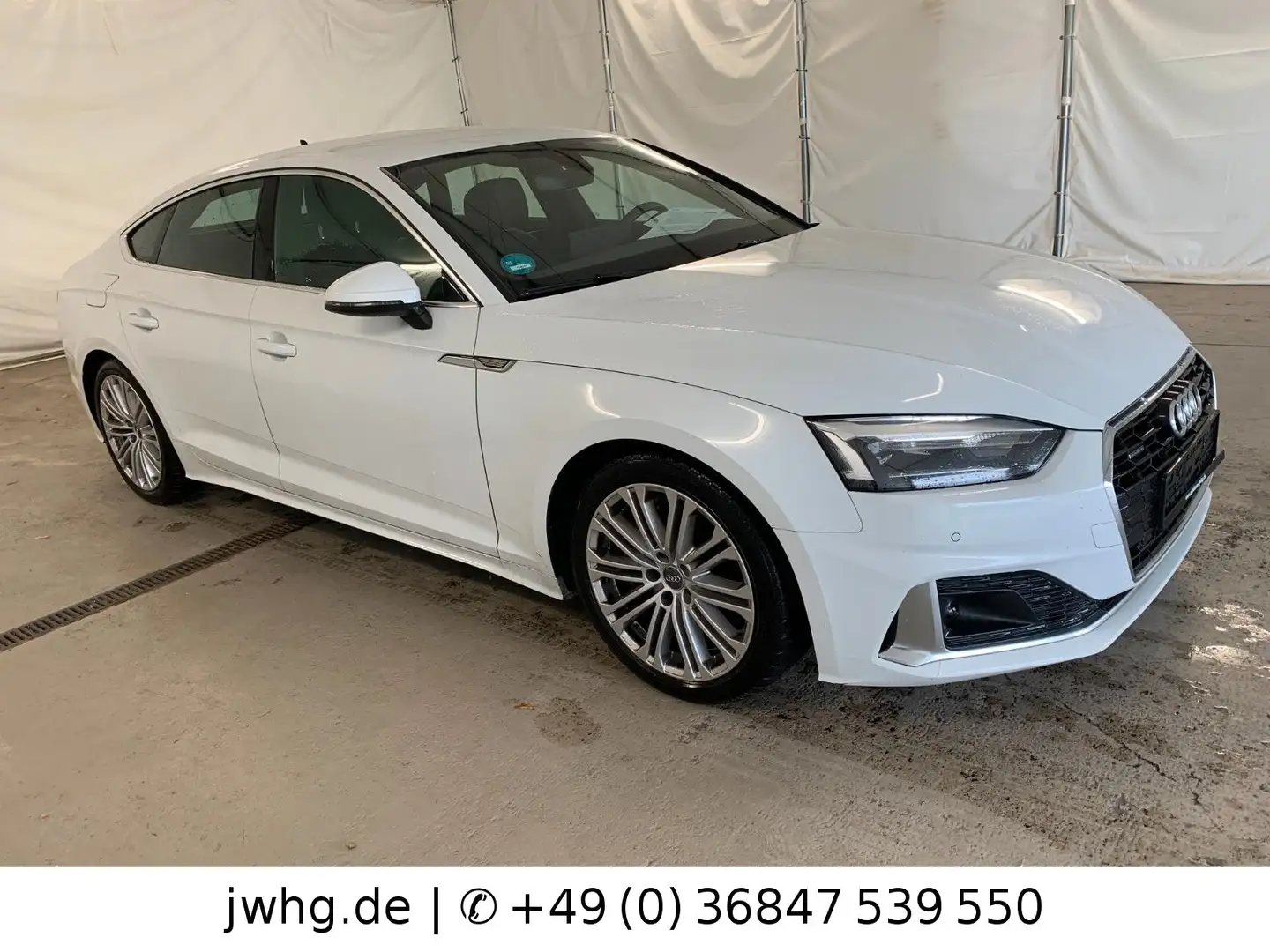 Audi A5 Sportback 50 quattro ACC+/LEDER/VIRTUAL/KAMER Blanc - 2