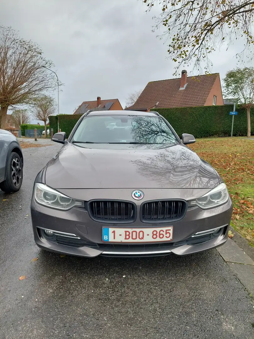 BMW 318 Touring 318 dA BluePerformance Brun - 2
