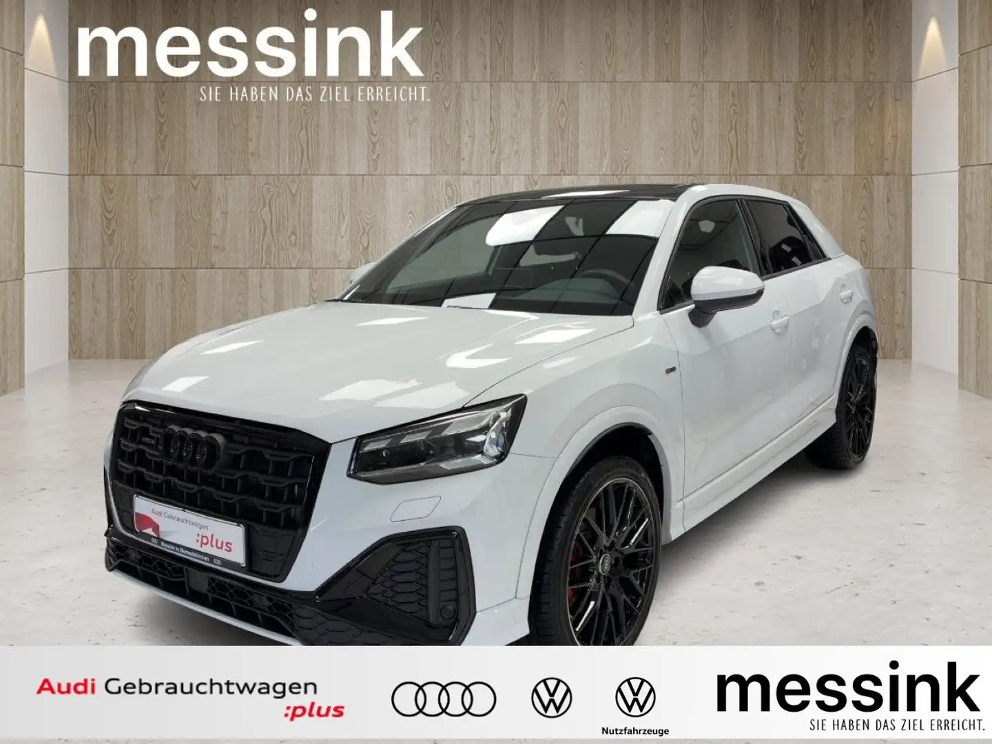 Audi Q2 2x S-line*quattro*PanoDach*AHK*Matrix LED* Weiß - 1