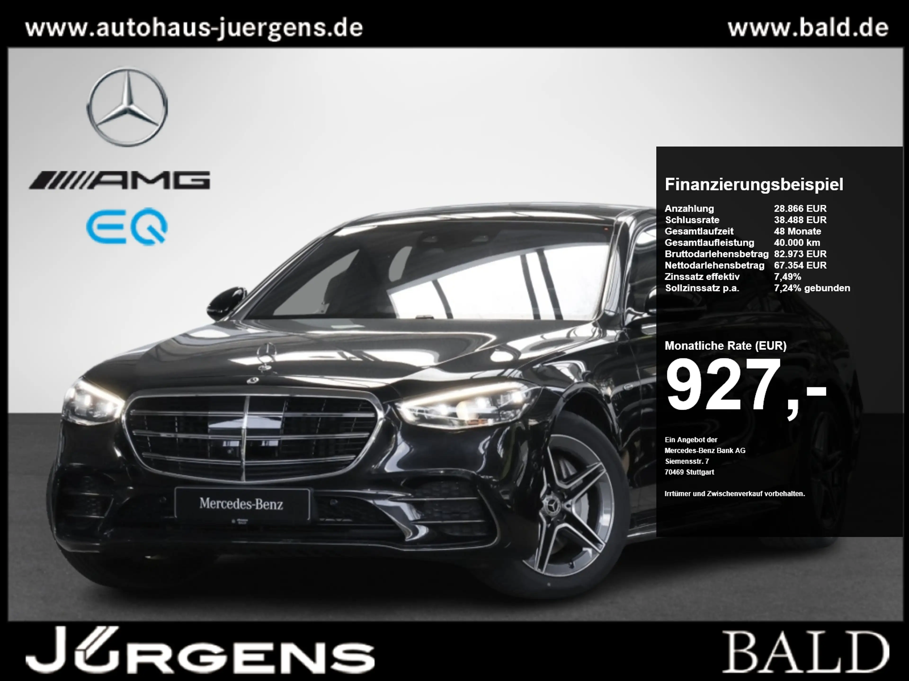 Mercedes-Benz S 450 e L AMG-Sport/Pano/Sitzkl/AIRM/DIGITAL/360