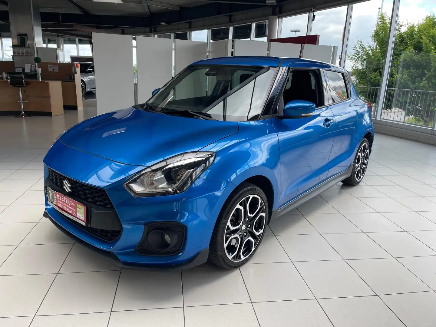 Suzuki Swift 1.4 Sport Boosterjet+Hybrid+Navi+Alu+LED Niebieski - 1