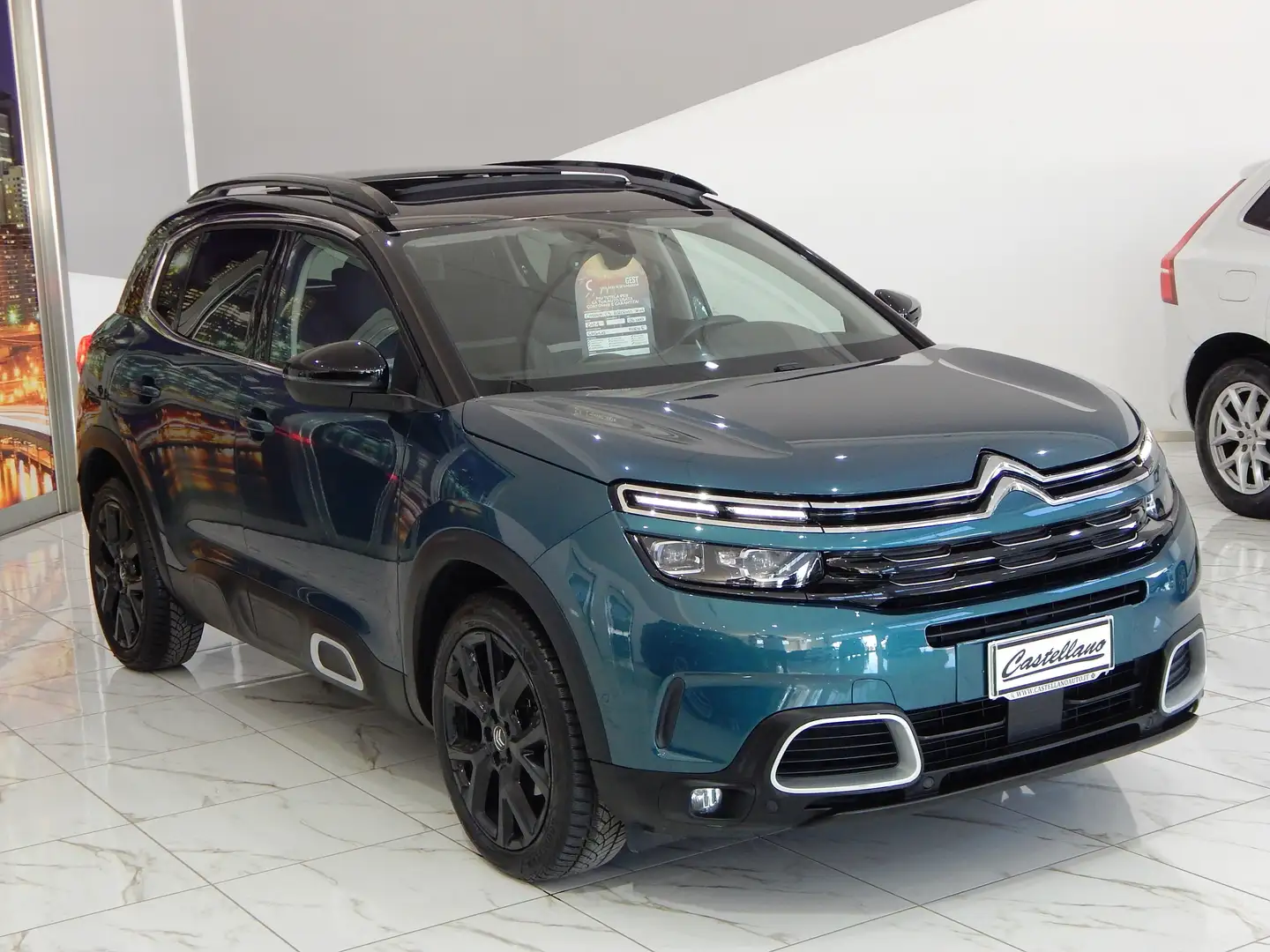 Citroen C5 Aircross 1.5 bluehdi Shine EAT8 TETTO-NAVI-PELLE-PARK-LED Blu/Azzurro - 2