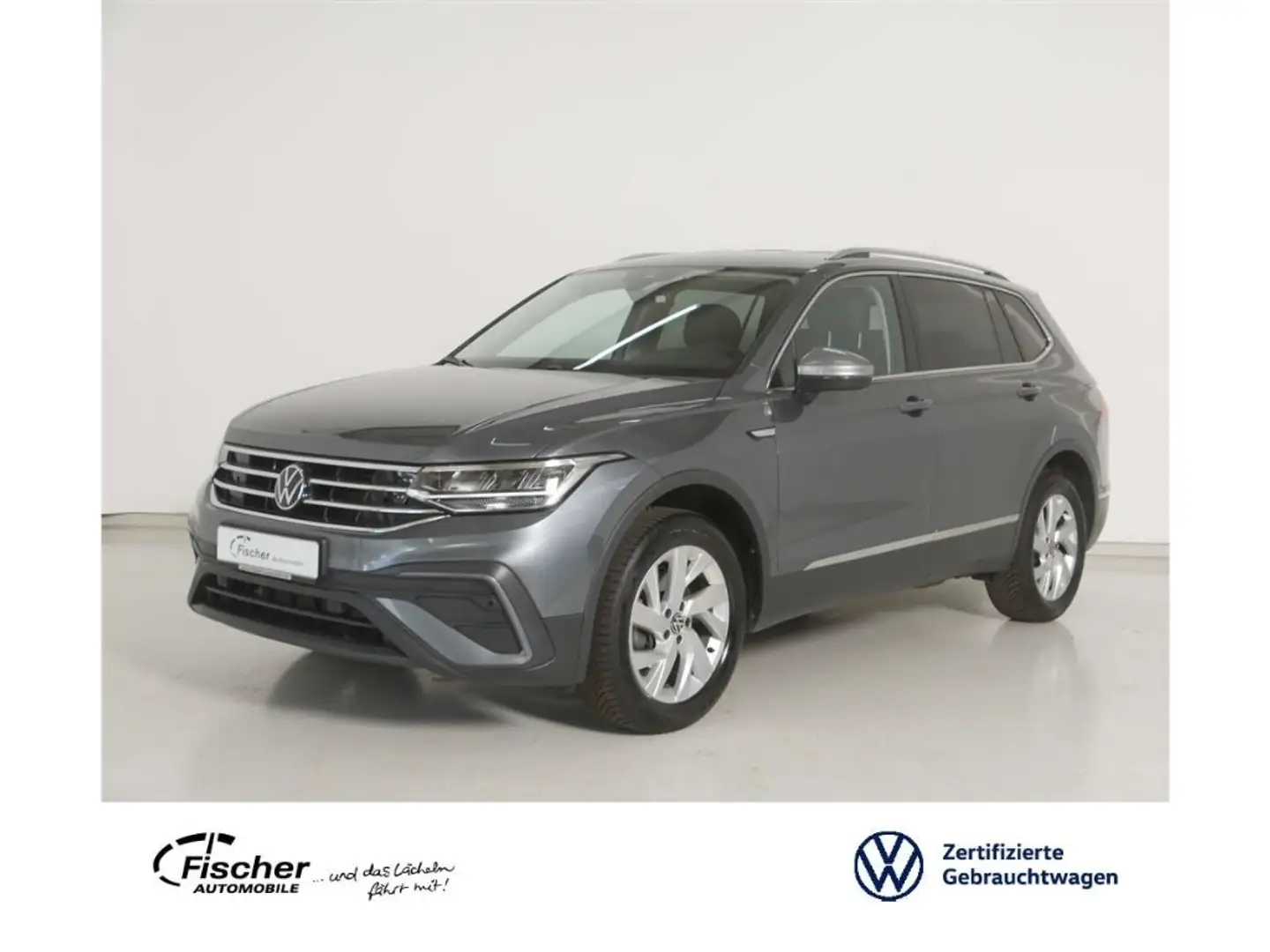 Volkswagen Tiguan Allspace 2.0 TDI Life DSG NAV/LED/AHK/RFK Grijs - 1