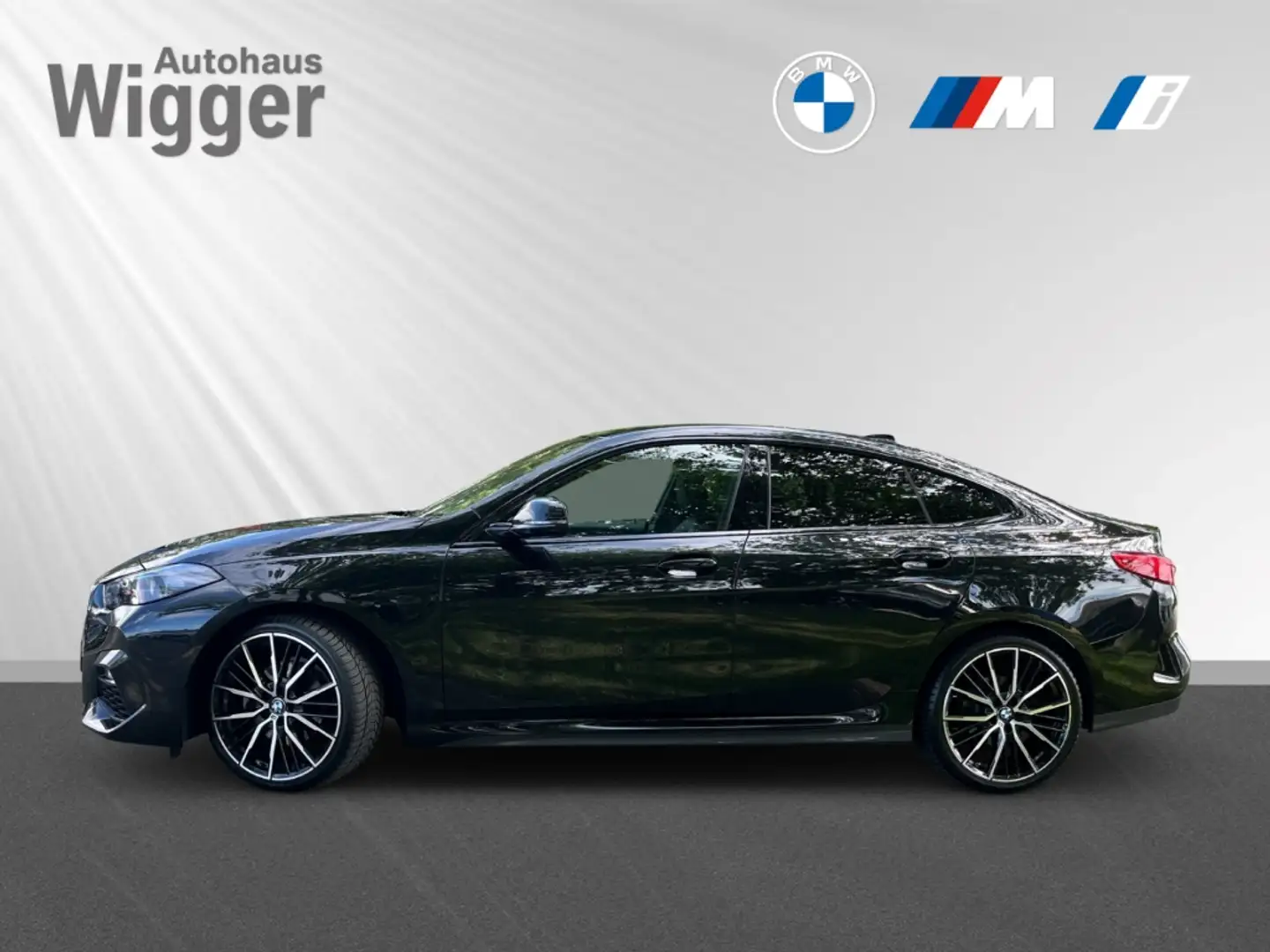 BMW 218 Gran Coupe d M Sport/Navigation/LED/Sound Schwarz - 2