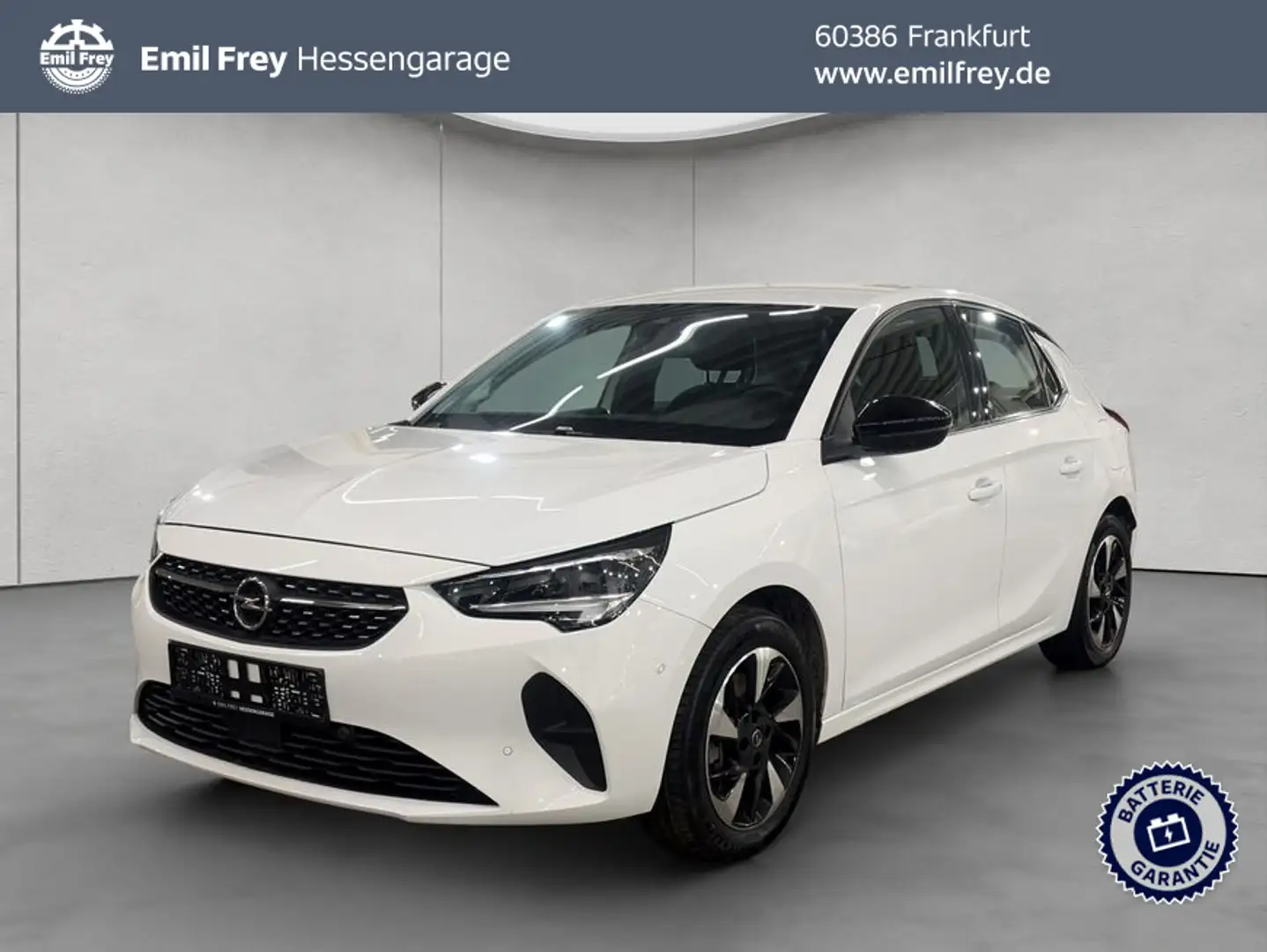 Opel Corsa-e -e Elegance 50 kWh Blanc - 1