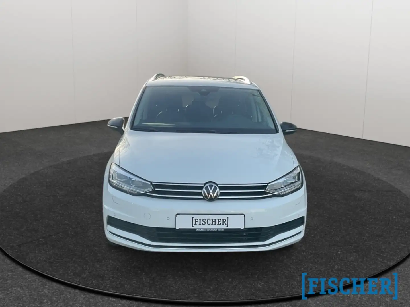 Volkswagen Touran 1.5TSI DSG Goal LED AHK Navi ACC DAB 7-Sitzer Weiß - 2