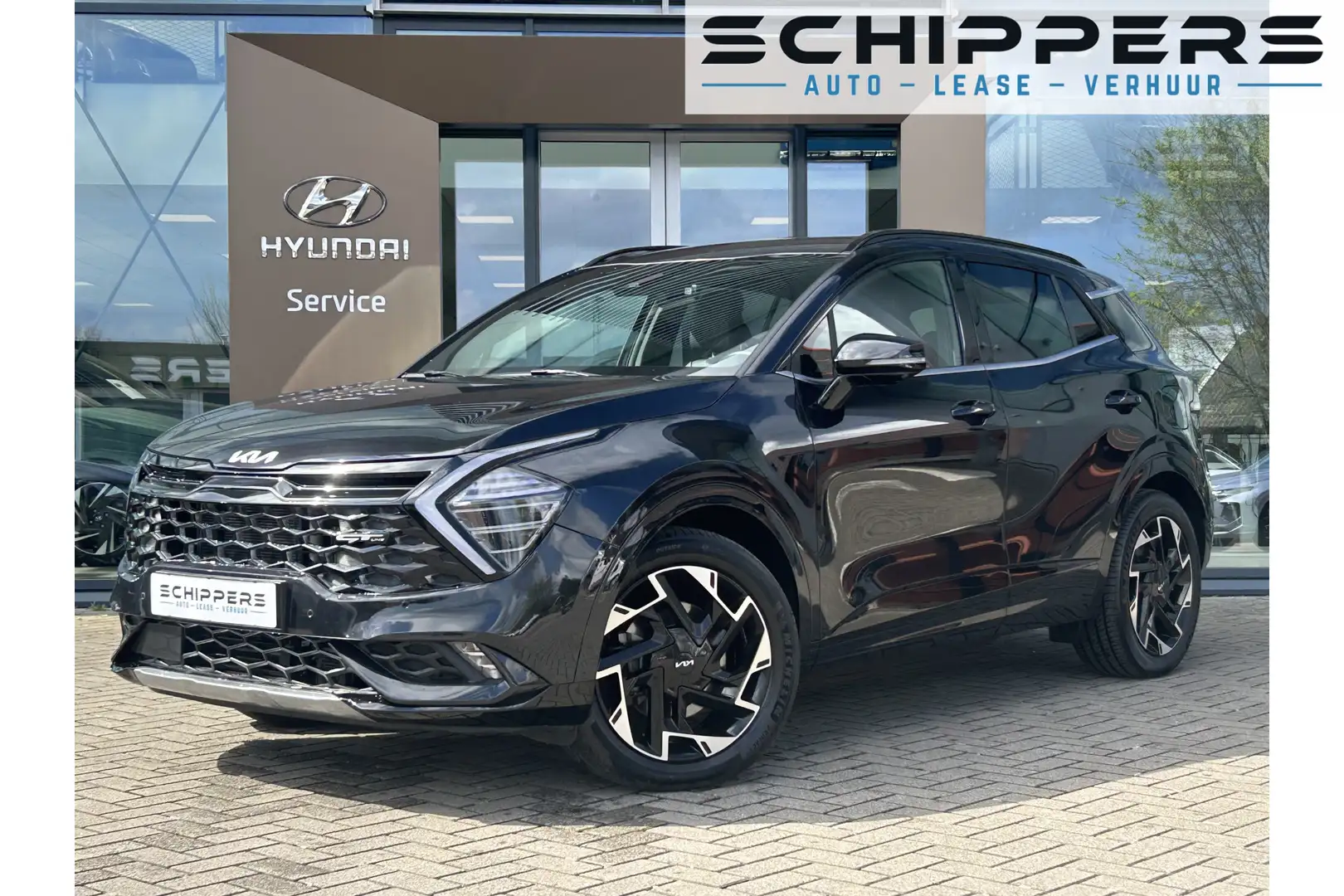 Kia Sportage 1.6 T-GDi Plug-in Hybrid AWD GT-Line | Trekhaak | Zwart - 1
