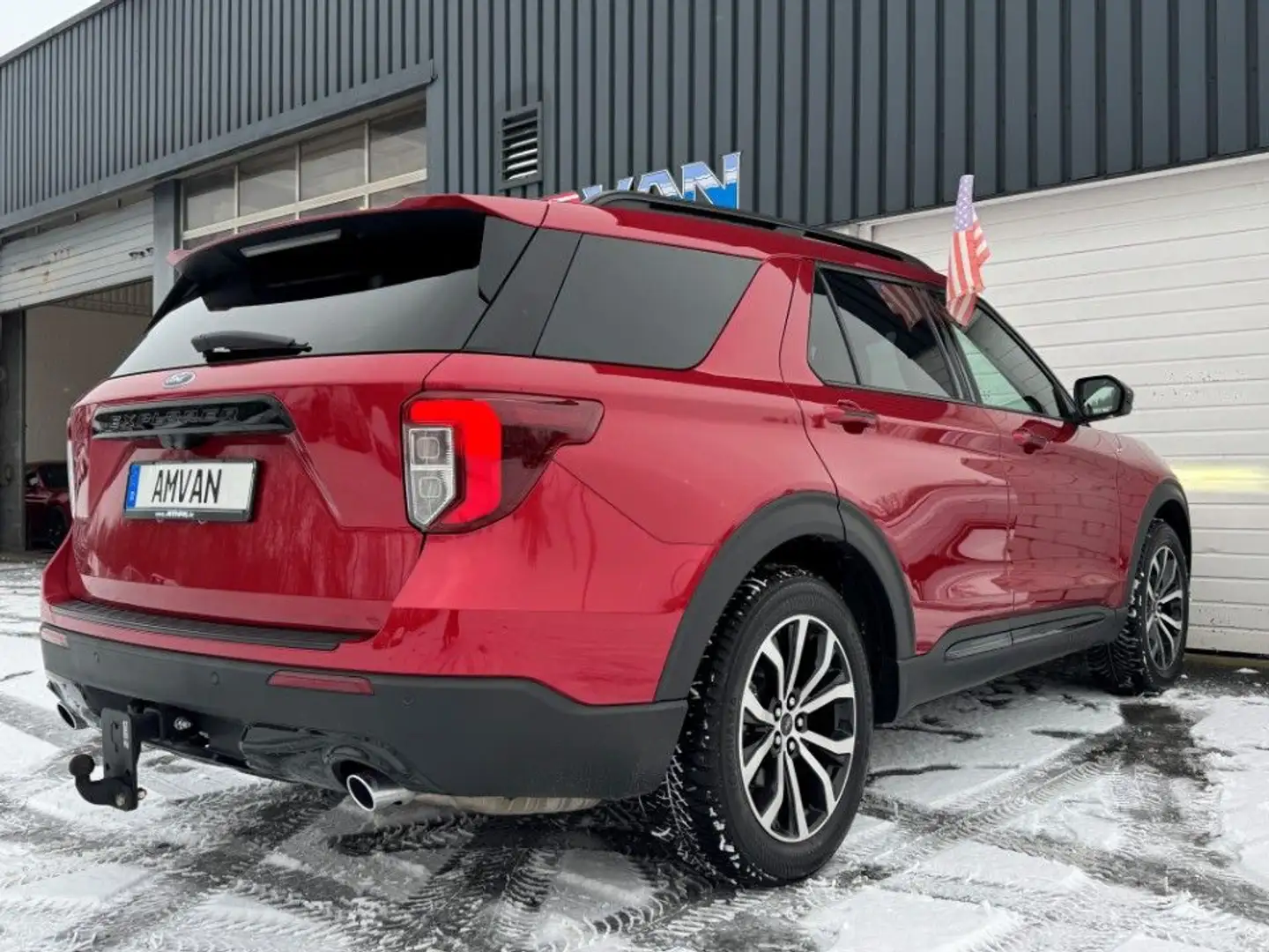 Ford Explorer 22er Ecoboost ST-Line Leder ACC MwSt. Rot - 2