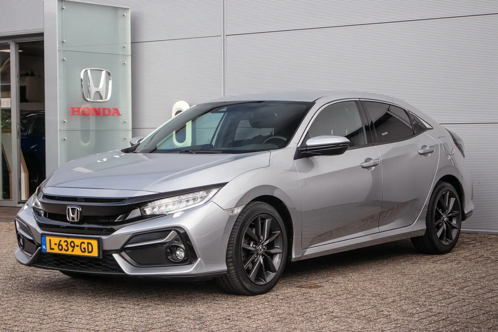Honda Civic 1.0 i-VTEC Elegance automaat All-in rijklaarprijs Gris - 1
