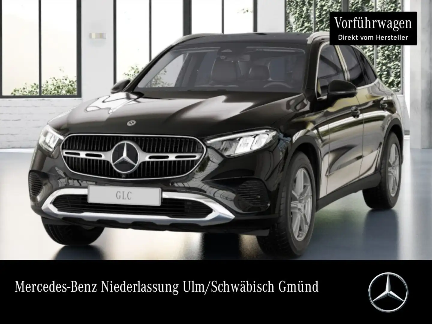Mercedes-Benz GLC 200 4M AVANTG+PANO+360+AHK+LED+TOTW+KEYLESS+9G Schwarz - 1