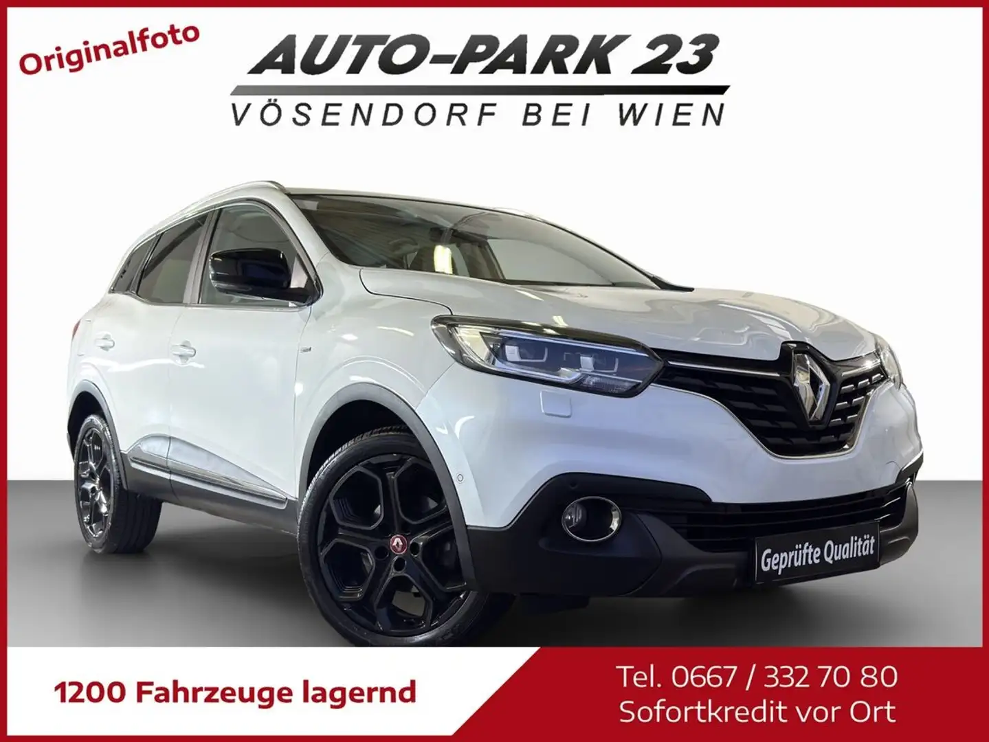 Renault Kadjar 1.2 TCe *AUTOMATIC*NAVI*KAMERA*LEDER*XENON*MOD2019 Weiß - 1