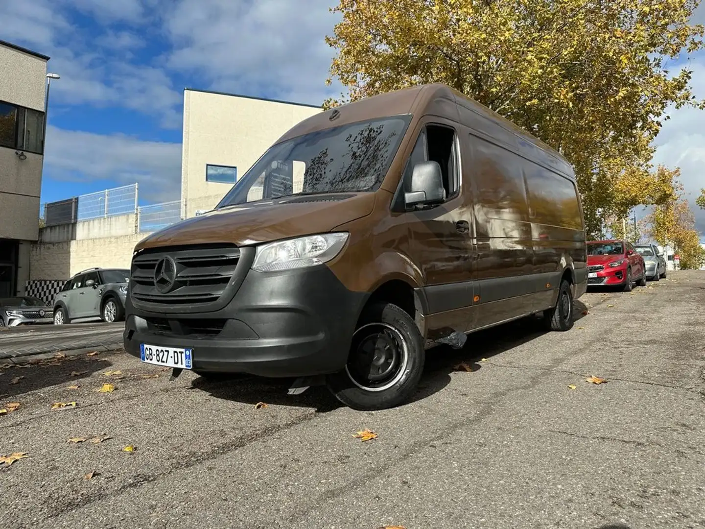 Mercedes-Benz Sprinter 314CDI 143CV 43 3T5 L3H3 Marrón - 2