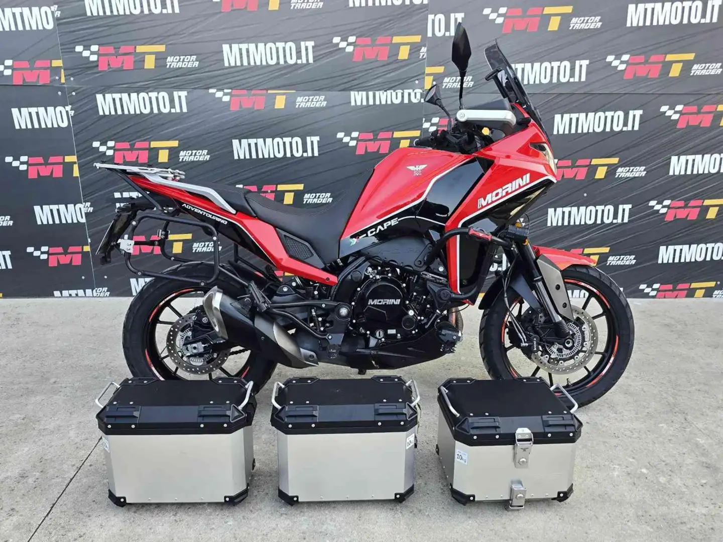 Moto Morini X-Cape Video 360 Roşu - 1