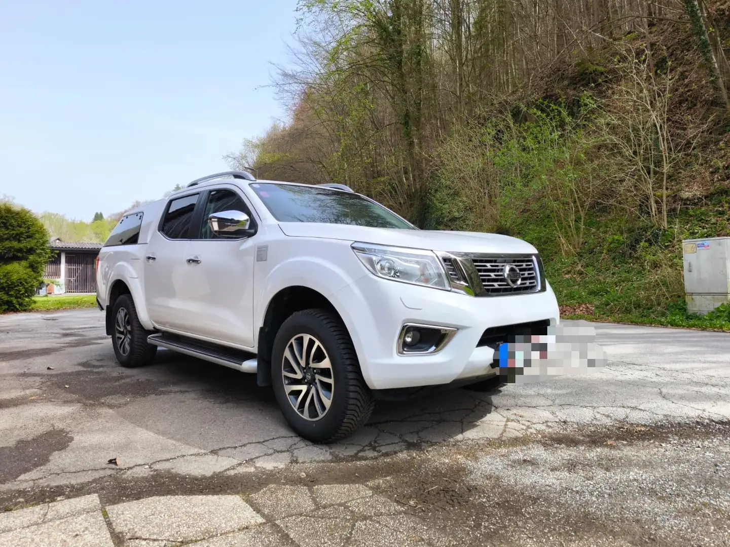 Nissan Pick Up Navara Blanc - 1