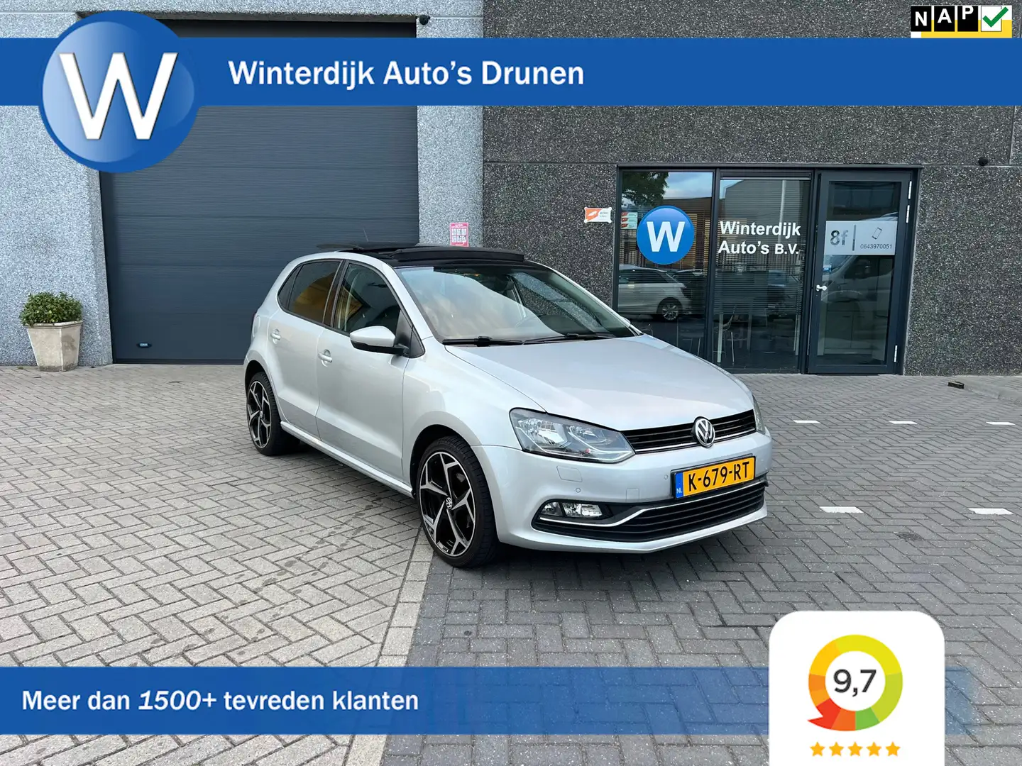 Volkswagen Polo 1.2 TSI Highline DSG/Pano/Achteruitrijcamera Gris - 1