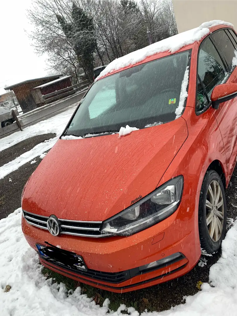 Volkswagen Touran Touran 2.0 TDI SCR (BlueMotion Tech) Comfortline Orange - 2