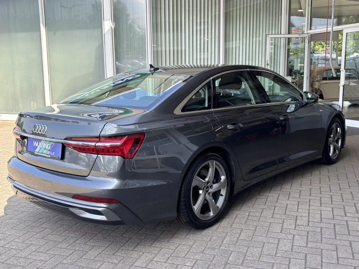 Audi A6 45TFSI S-LINE Navi LED aus 1. Hd. 19 Zoll DAB Gris - 2