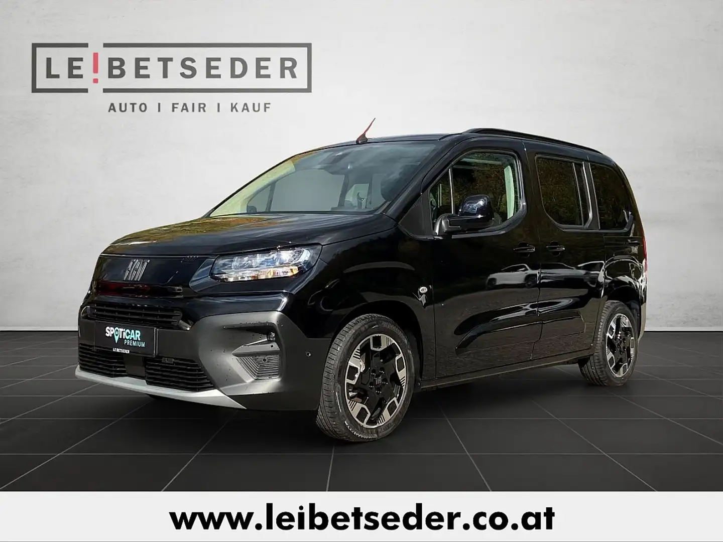 Fiat E-Doblo e-Doblo M 54kWh Schwarz - 2