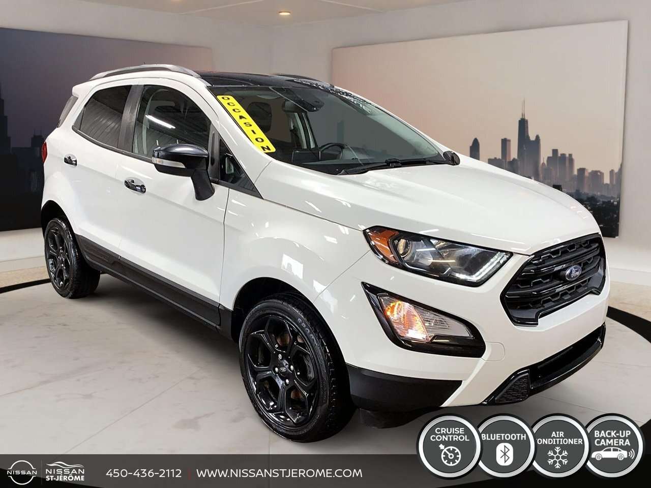 2022 Ford EcoSport SES AWD TOIT OUVRANT NAVIGATION VOLANT CHAUFFANT * — photo 1