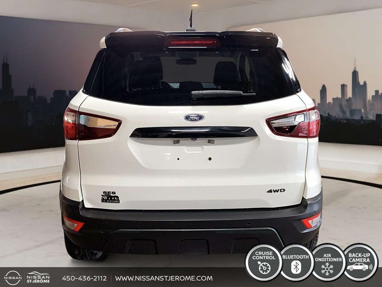 2022 Ford EcoSport SES AWD TOIT OUVRANT NAVIGATION VOLANT CHAUFFANT * — photo 1