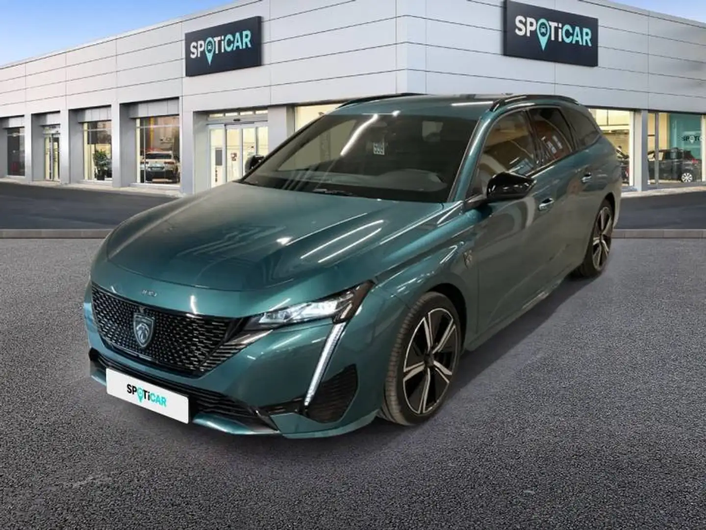 Peugeot 308 SW 3 1.2 HYBRID 136 e-DSC6 GT Bleu - 1