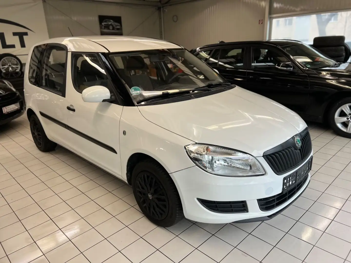Skoda Roomster Active Plus Edition*TÜVneu*Service* Blanc - 1