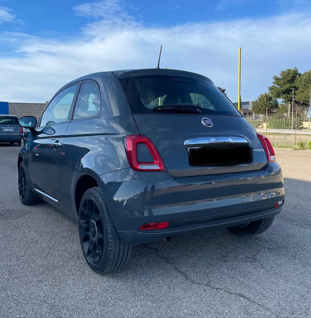 Fiat 500 1.0 hybrid Star 70cv Grigio - 2