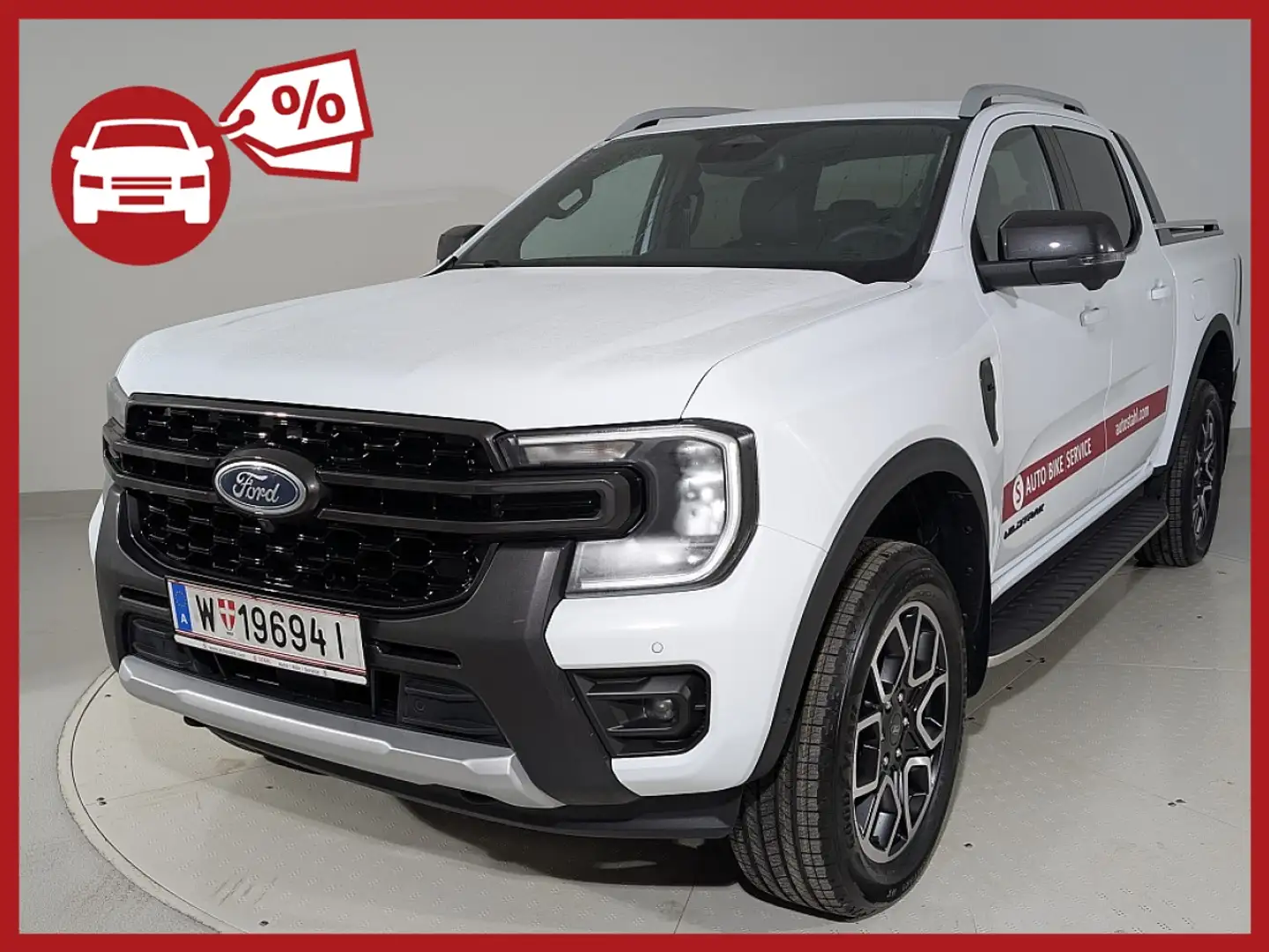 Ford Ranger Ranger Doppelkabine Wildtrak e-4WD 3,0 EcoBlue ... Blanc - 1
