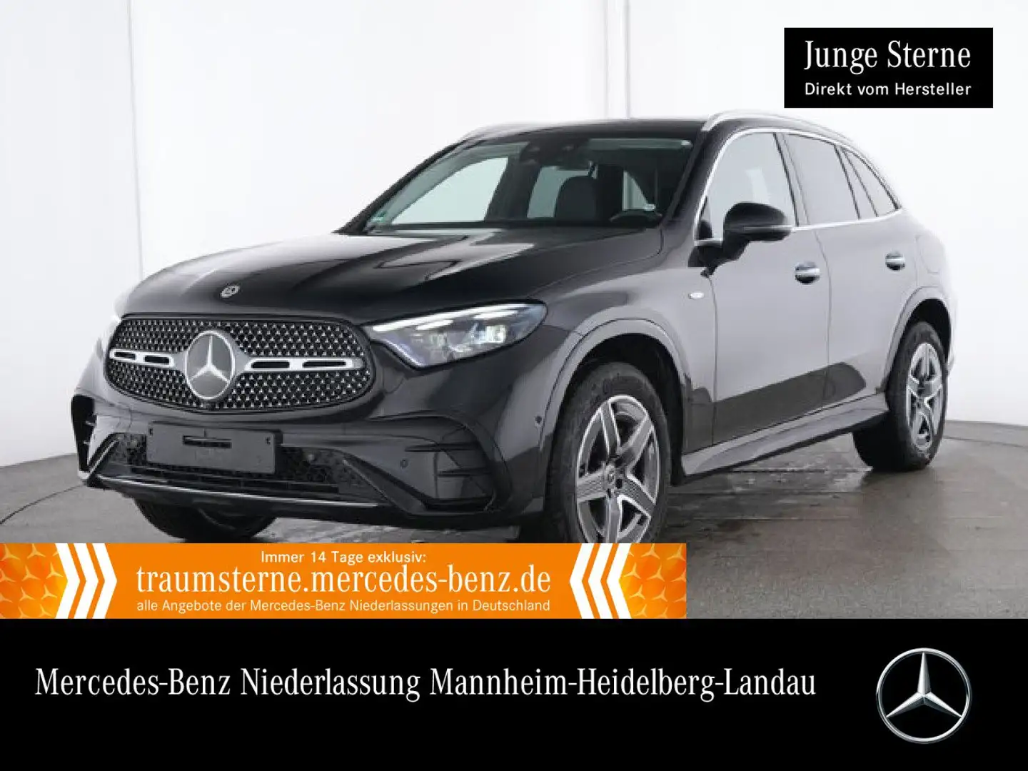 Mercedes-Benz GLC 400 e 4M AMG+PANO+AHK+BURMESTER+KAMERA+KEYLESS Schwarz - 1