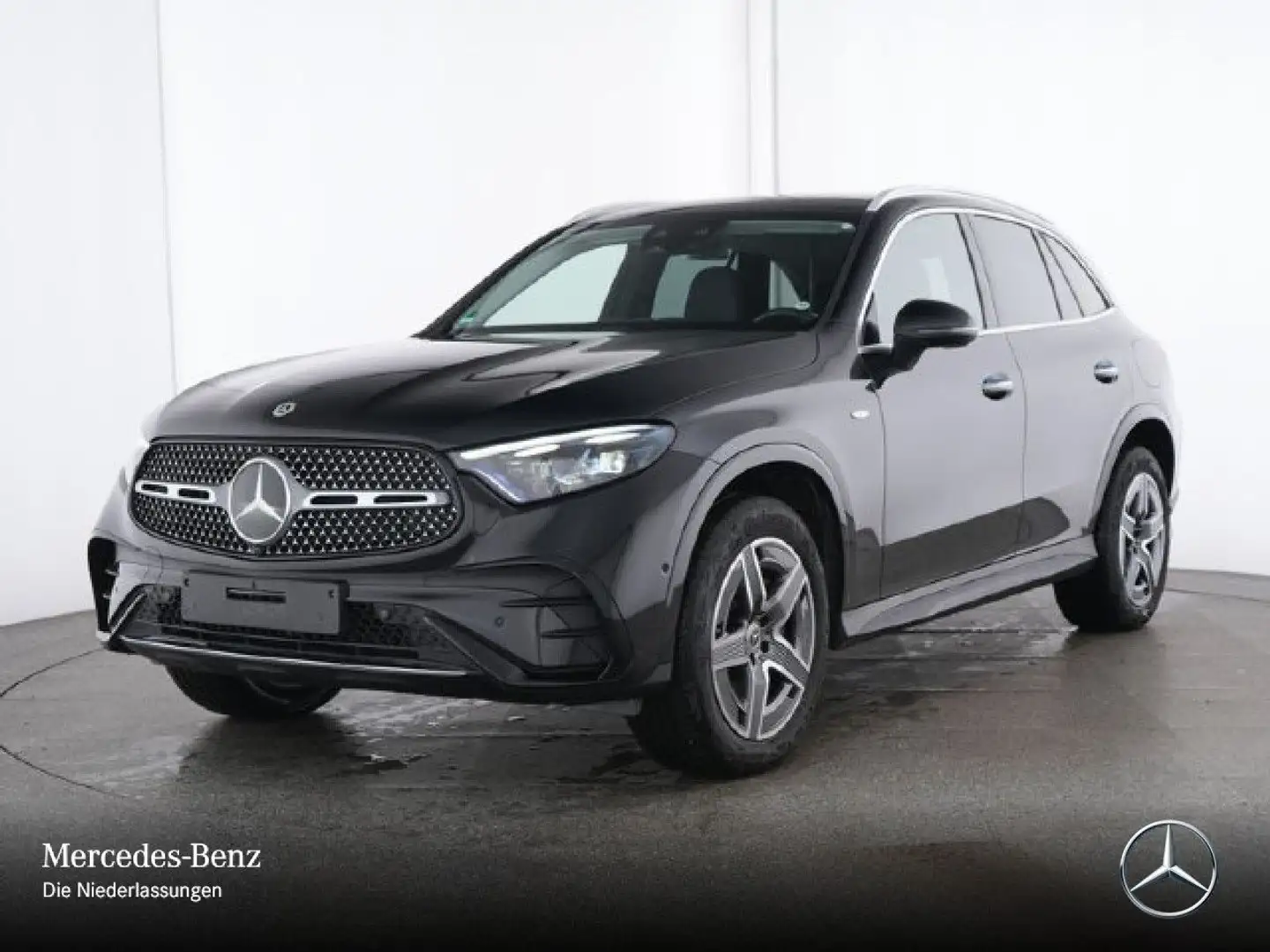 Mercedes-Benz GLC 400 e 4M AMG+PANO+AHK+BURMESTER+KAMERA+KEYLESS Schwarz - 2