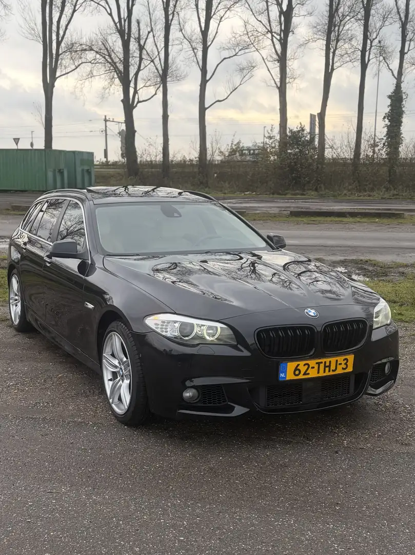 BMW 535 High Executive,Softclose,Pano,Youngtimer,Hud Zwart - 1