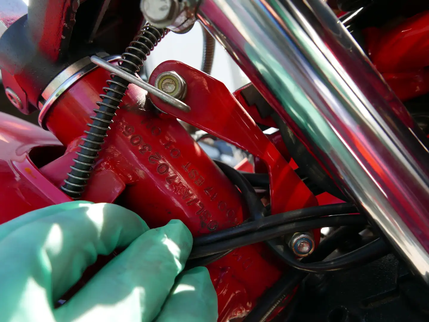 Ducati 600 Pantah Rot - 2