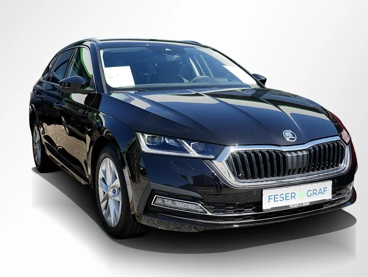 Skoda Octavia Combi 1.0 TSI e Tec ACC AHK Apple Android RFK SHZ Schwarz - 1