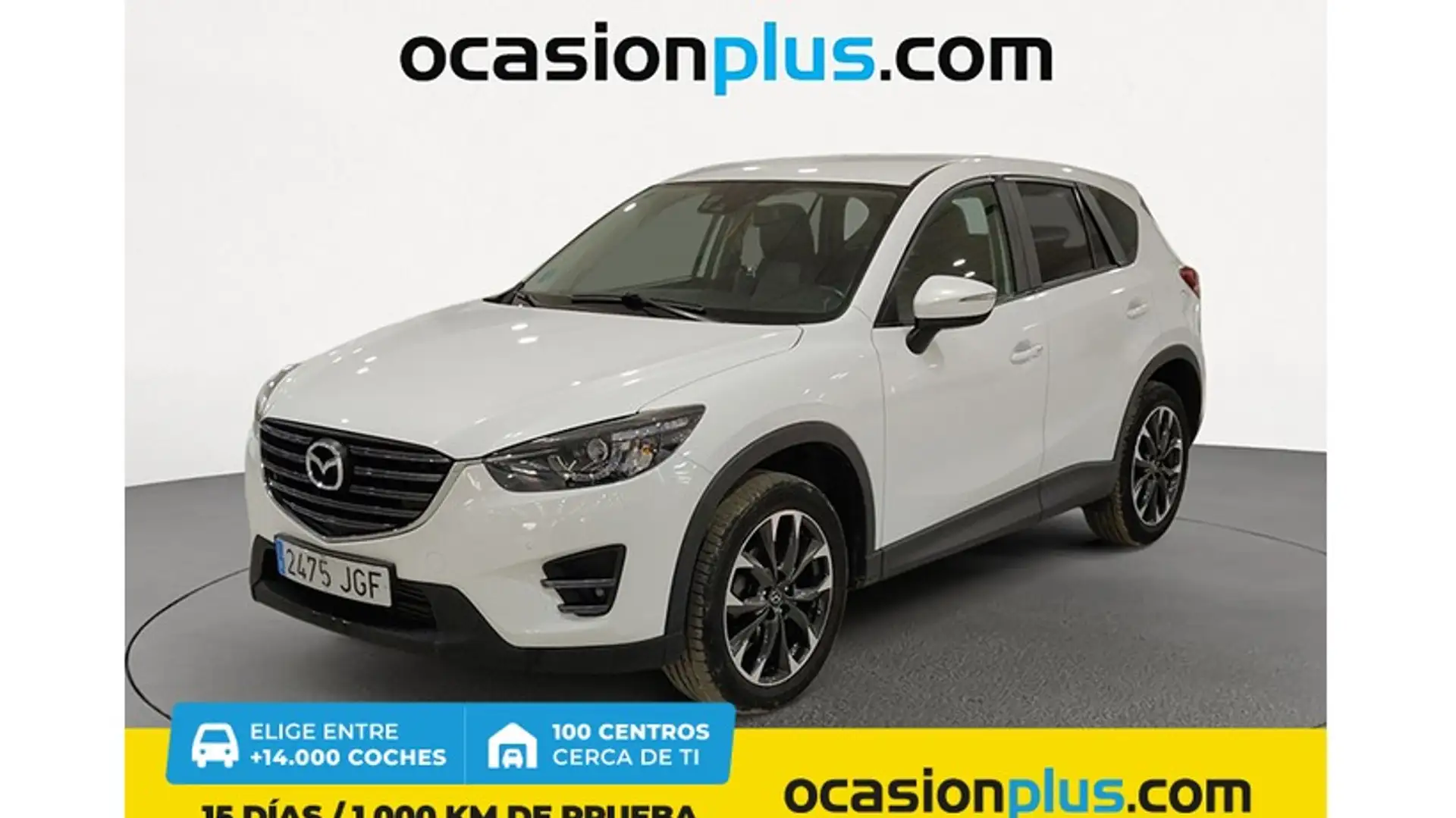 Mazda CX-5 2.2DE Luxury (Navi) 2WD 150 Blanco - 1
