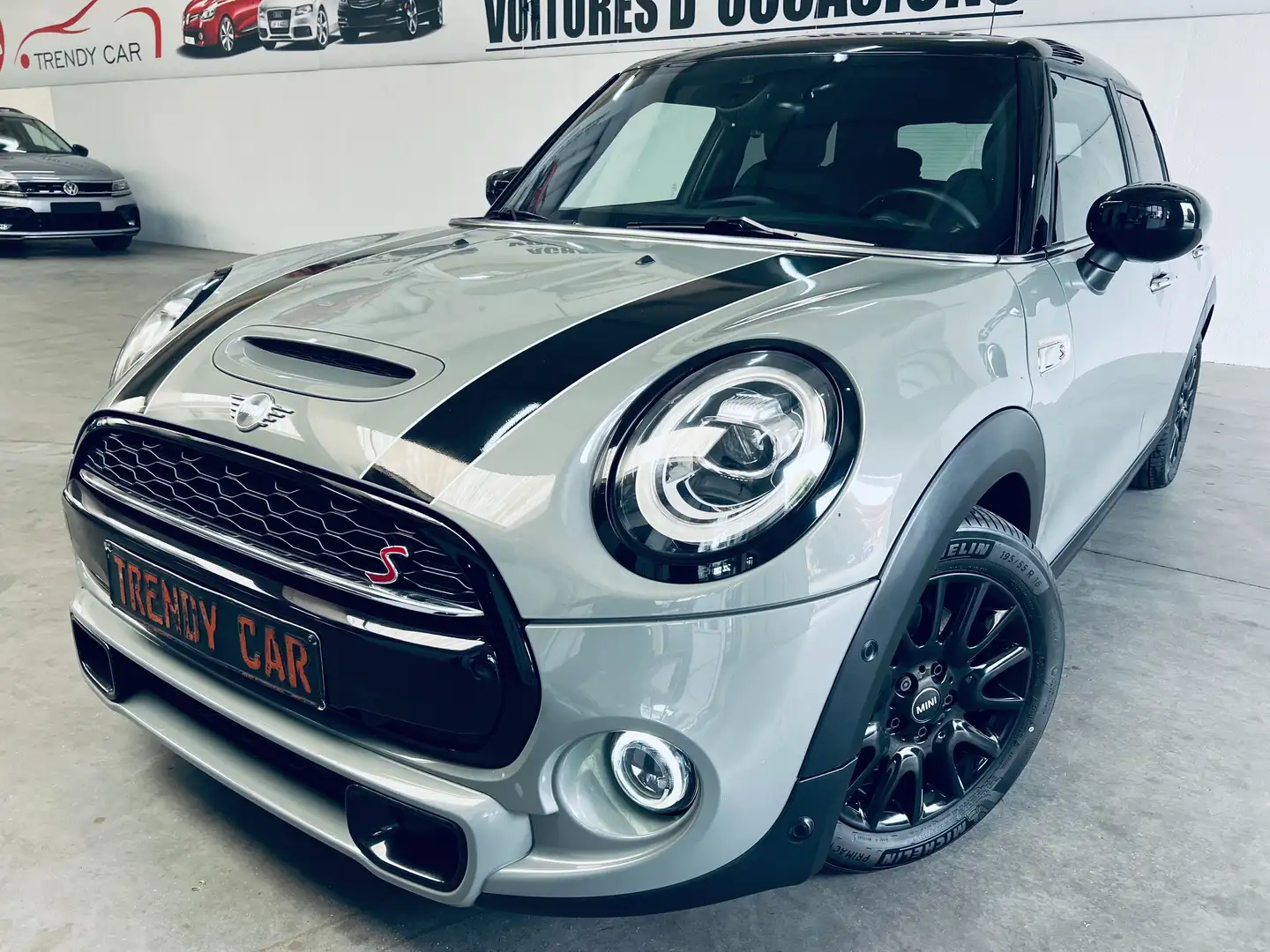 MINI Cooper S Mini 2.0AS Cooper S+NAVI+ACC+LED+KEYLESS+GARANTIE Grijs - 1