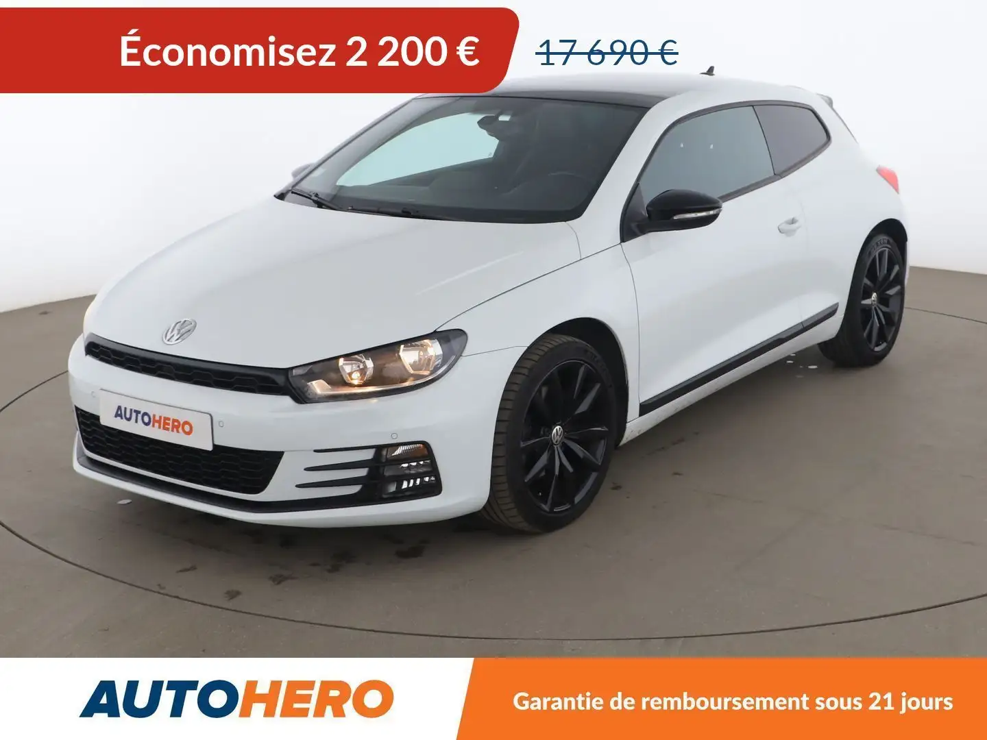Volkswagen Scirocco 2.0 TSI BlueMotion Tech R-Line Білий - 1