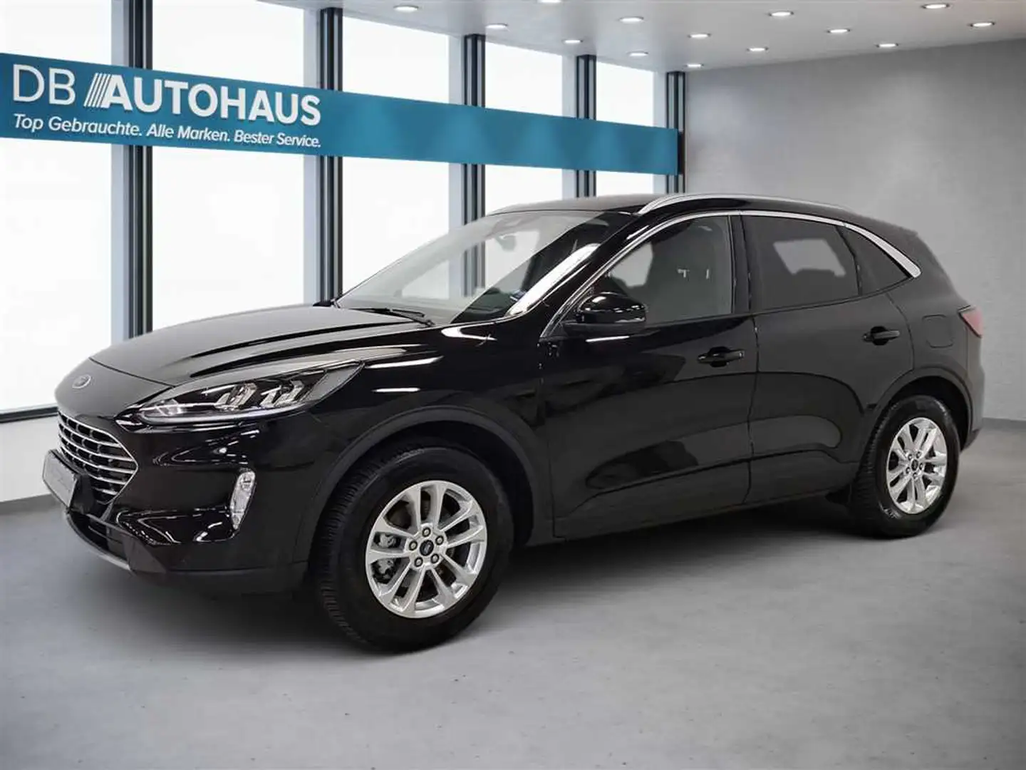 Ford Kuga Titanium 2.5 DuraTec FHEV 4WD Automatik Schwarz - 1