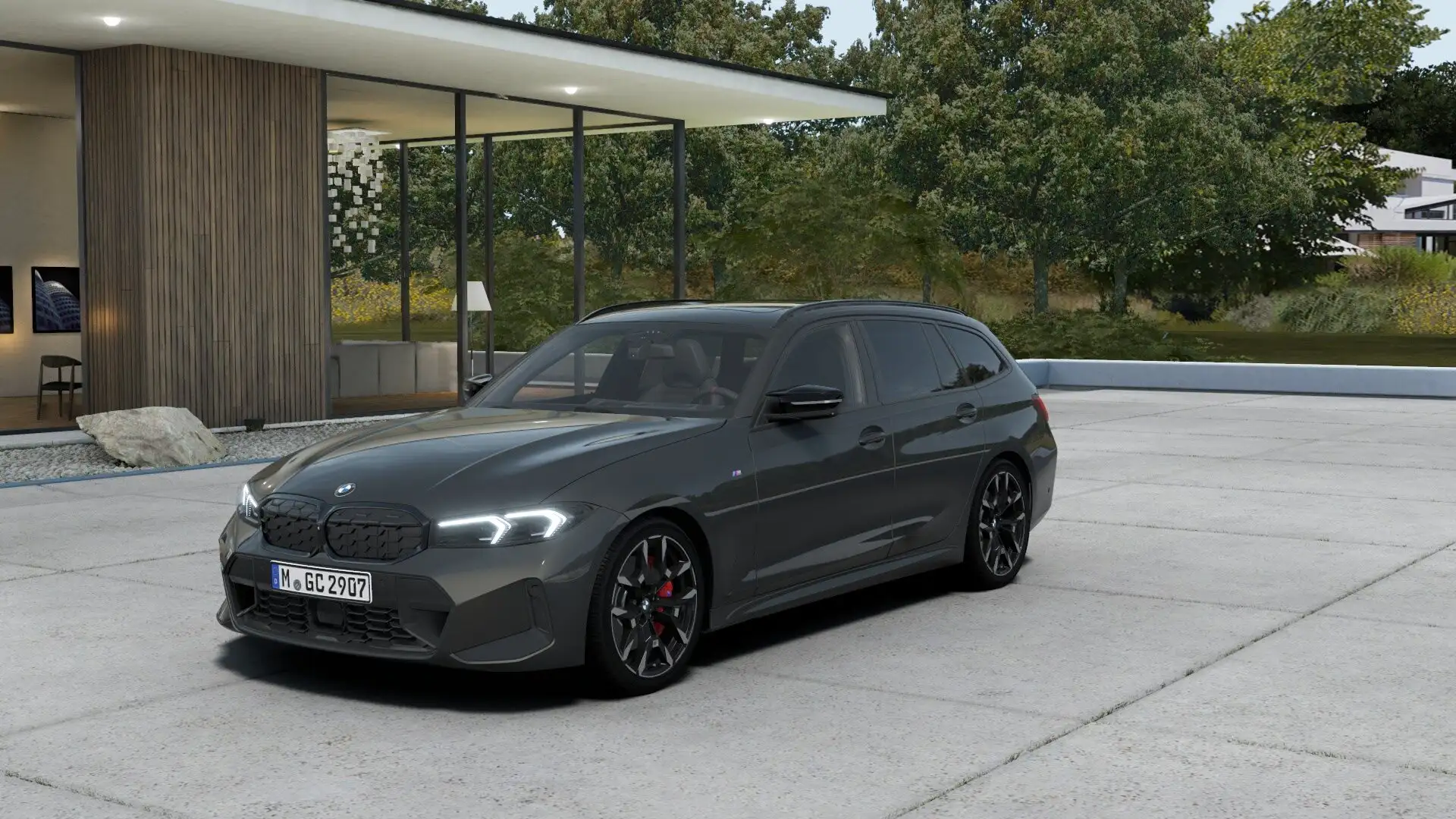 BMW 340 M340d xDrive Touring, 6 Zylinder, SOMMERAKTION Grau - 1