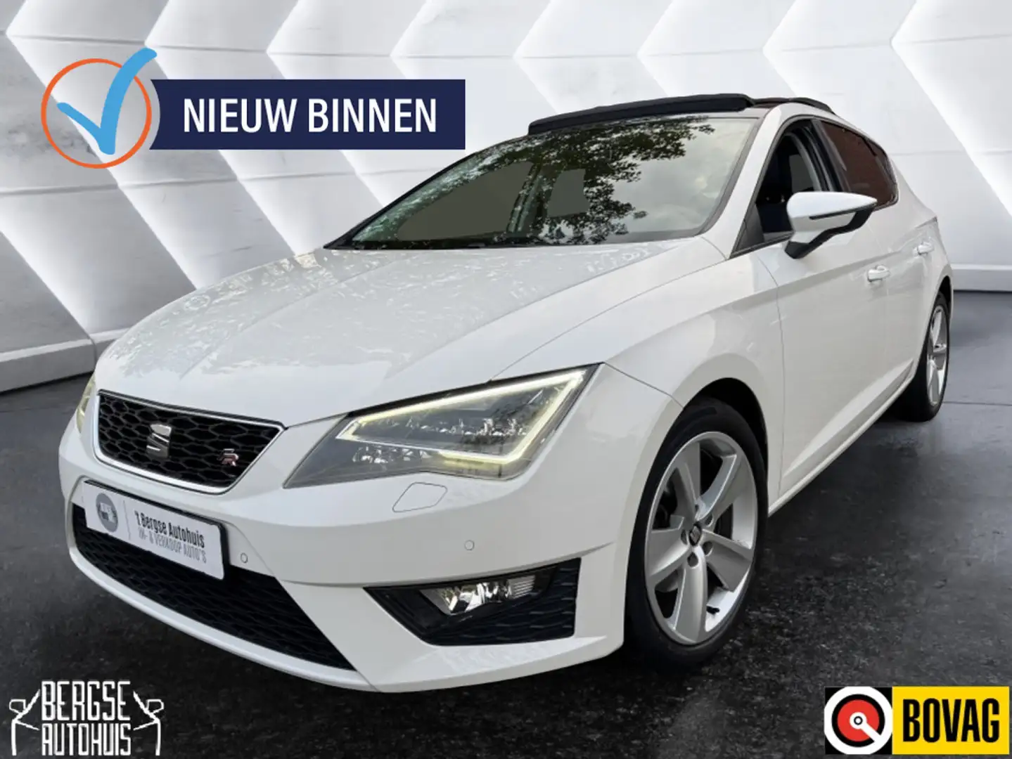 SEAT Leon 1.4 TSI FR PANO CRUISE SFEER CARPLAY Weiß - 1