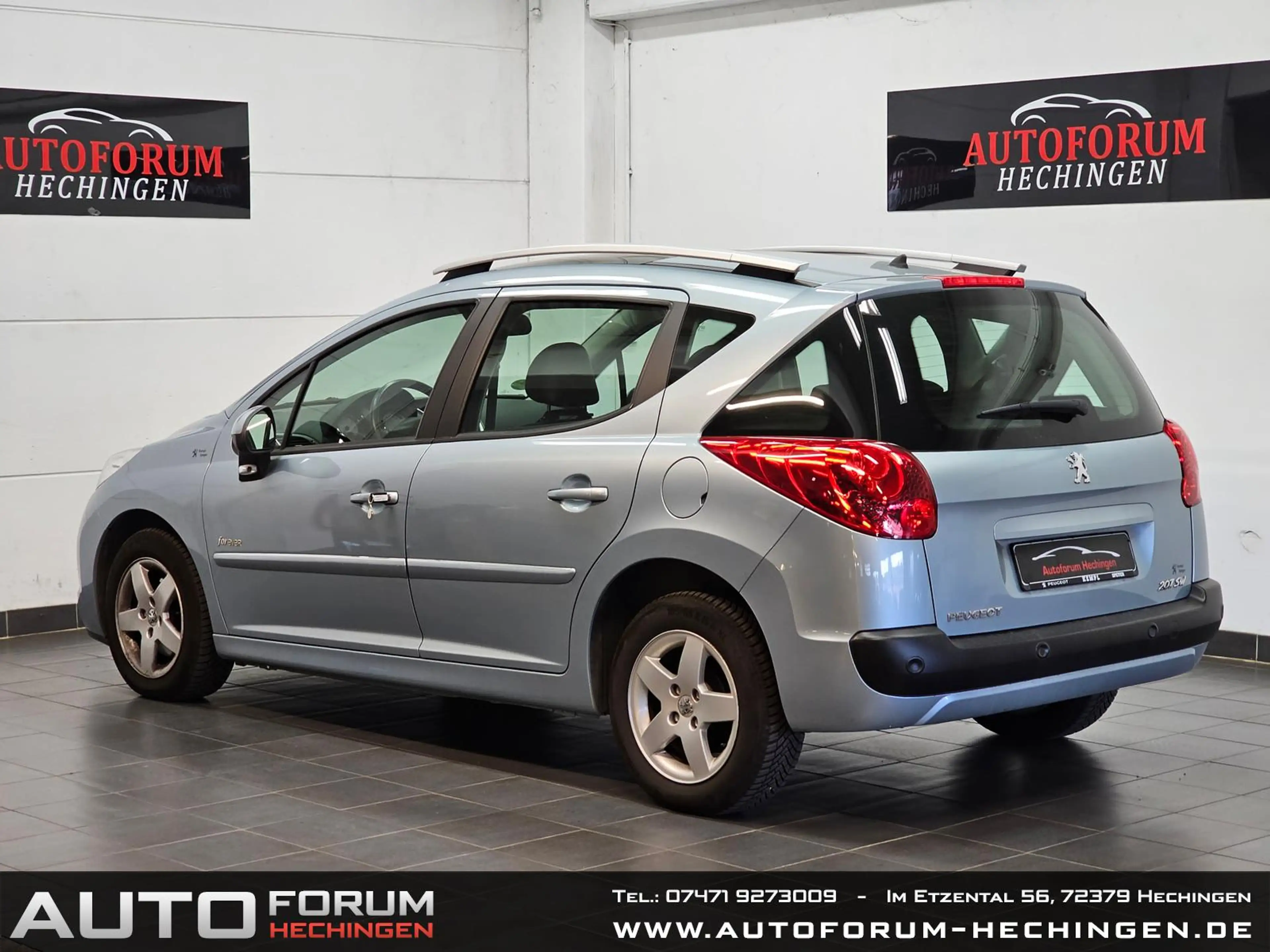 Peugeot 207 1.4 VTi Forever 1.Hand Pano Teilleder PDC — photo 4