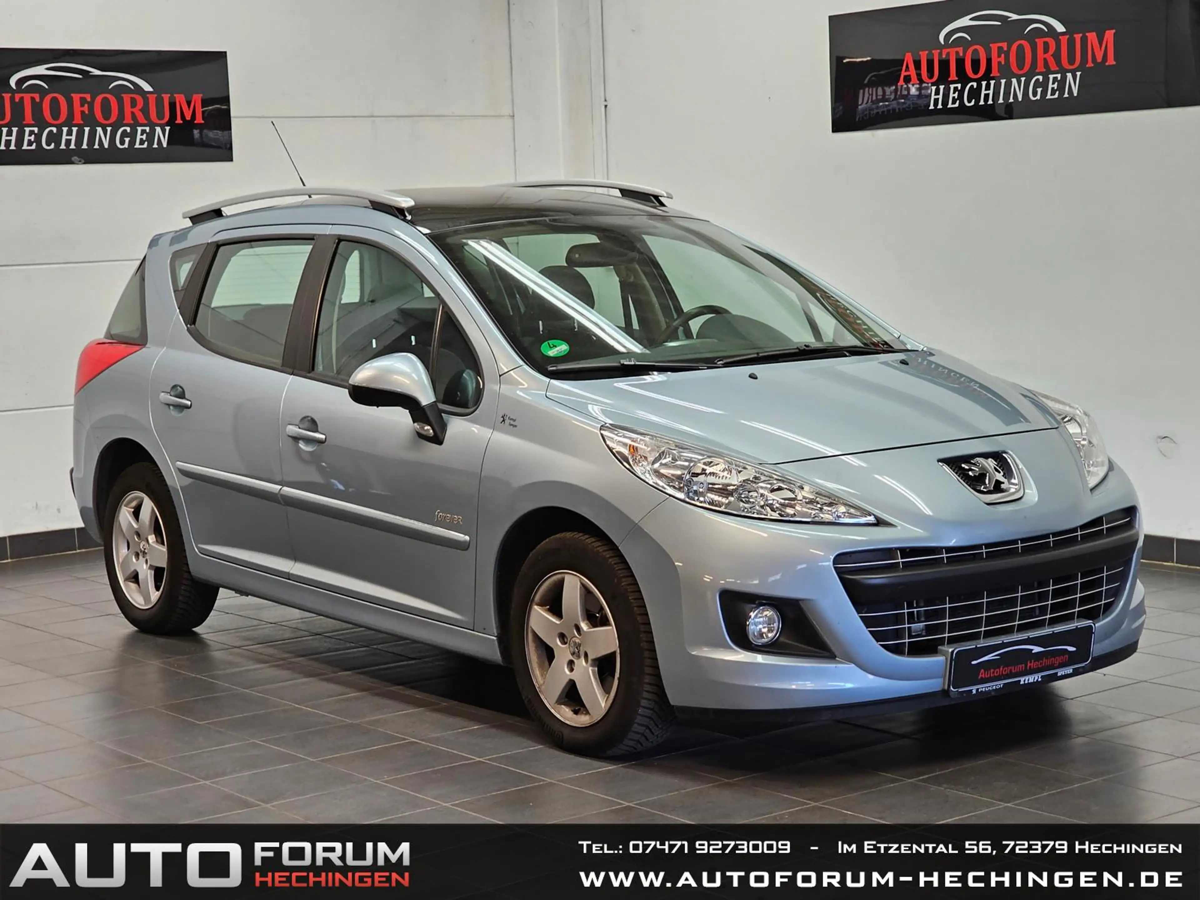 Peugeot 207 1.4 VTi Forever 1.Hand Pano Teilleder PDC