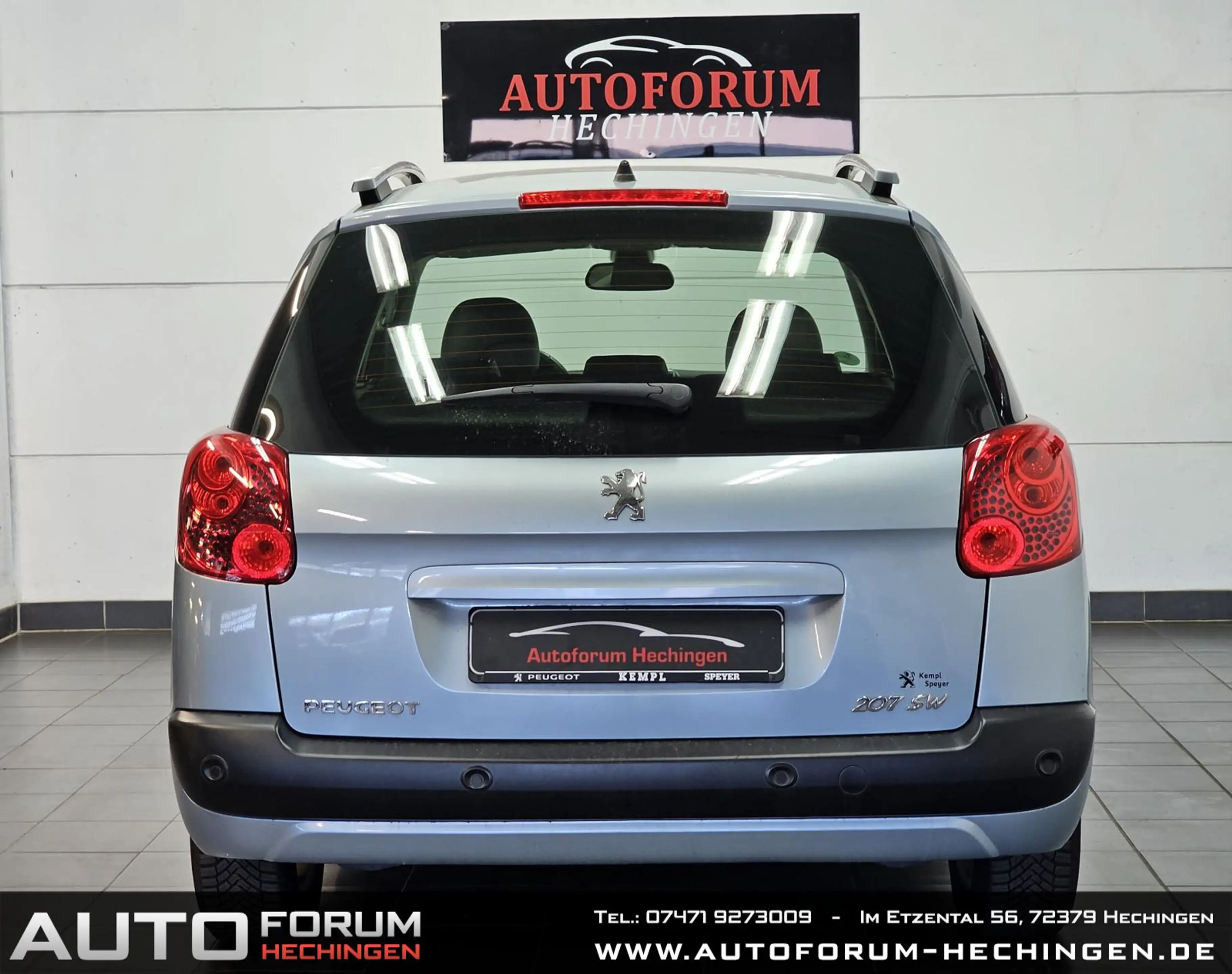 Peugeot 207 1.4 VTi Forever 1.Hand Pano Teilleder PDC — photo 5