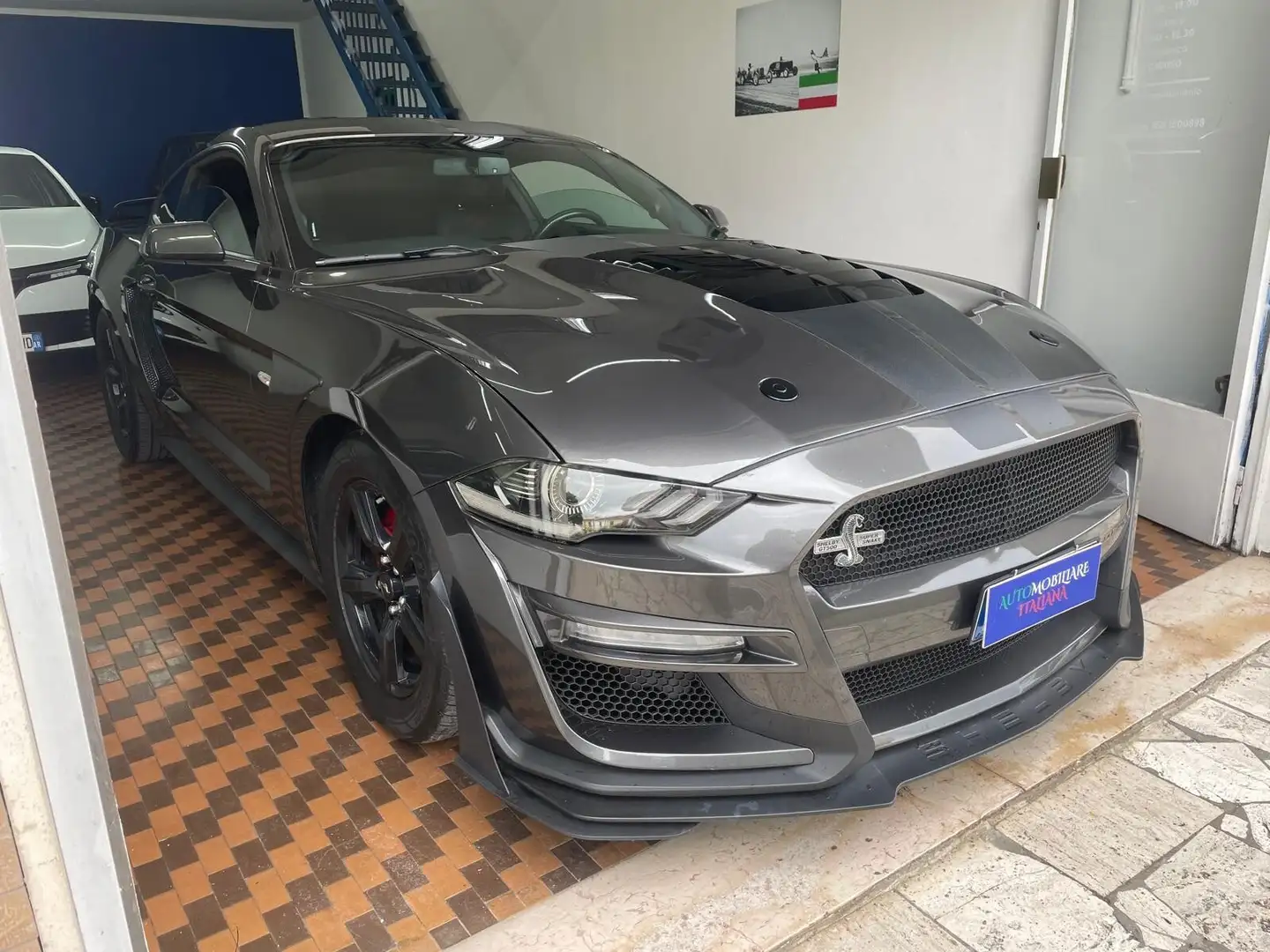 Ford Mustang Mustang Fastback 2.3 EcoBoost aut. Grigio - 1