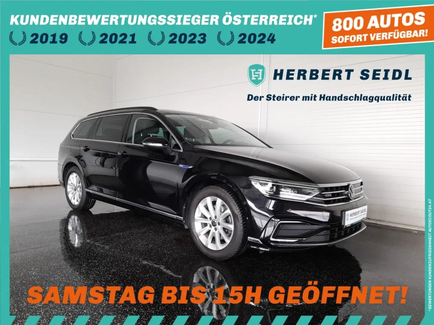 Volkswagen Passat Variant GTE PHEV DSG *MATRIX-LED / NAVI / ACC / KAMERA / SPORT MASSAGESITZ / VERKEHRSZEICHENASSIST* Schwarz - 1
