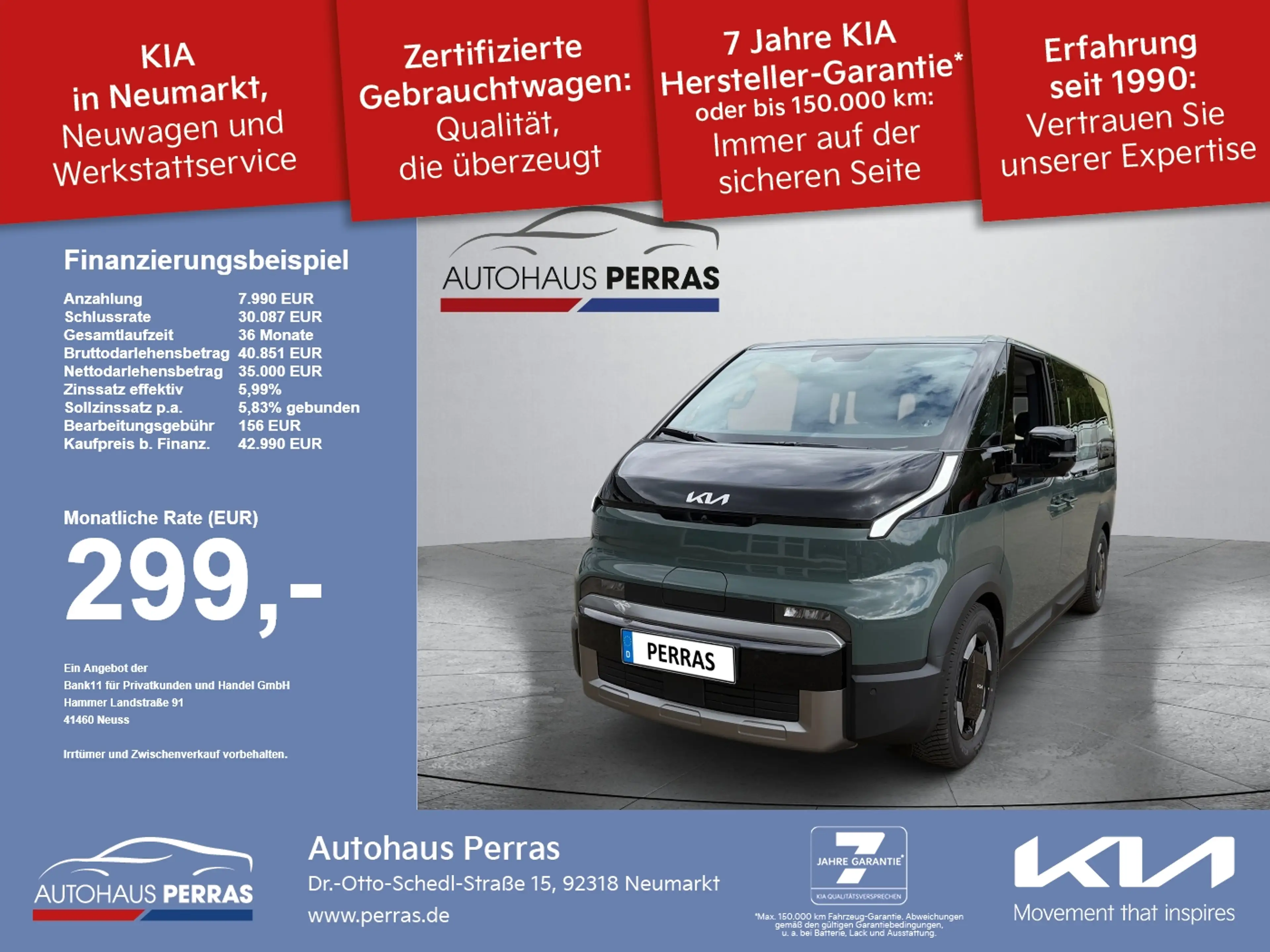 Kia PV5 Passenger PV5 2-3-0 71.2 ELITE WP SMP PP ACC+360+Kam.+LM