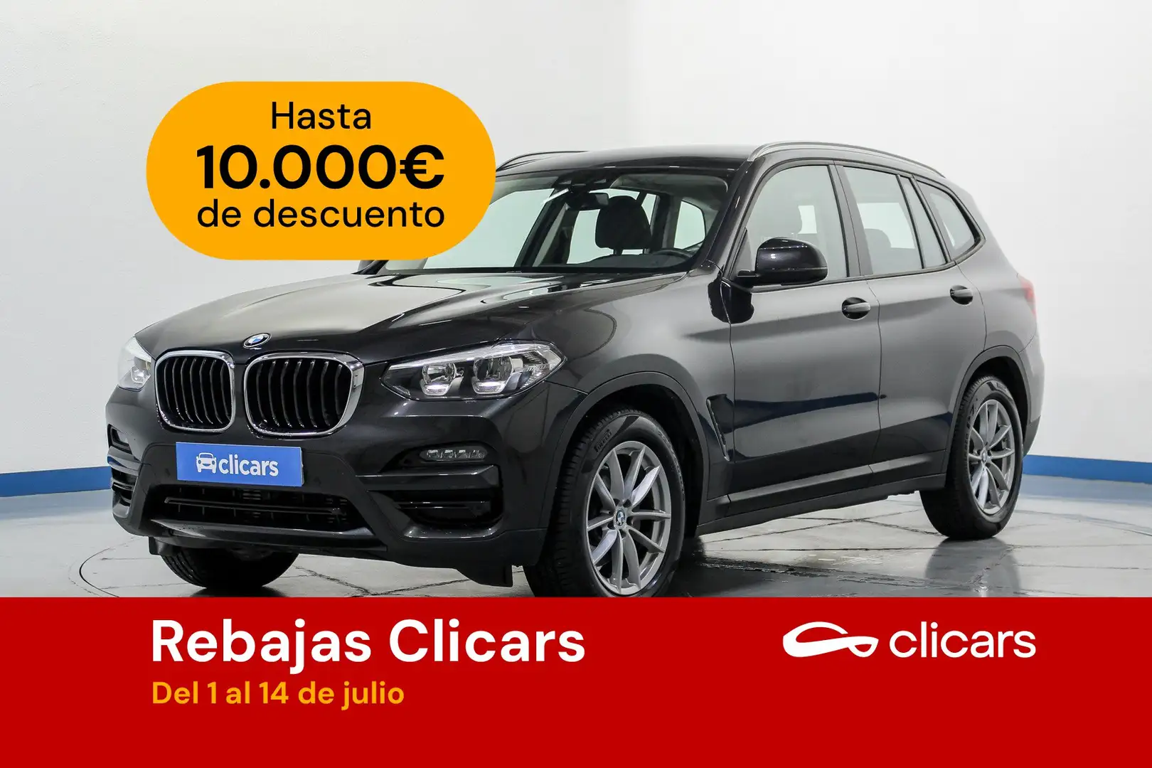 BMW X3 xDrive 20dA Gris - 1