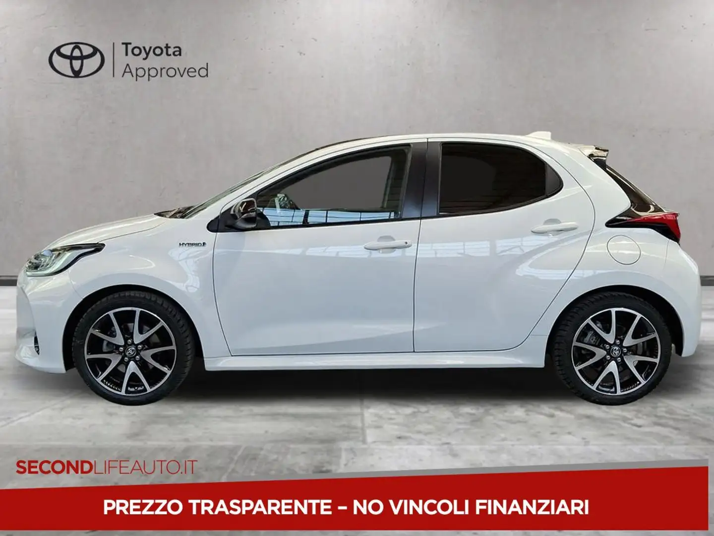 Toyota Yaris 1.5h Lounge Blanco - 2